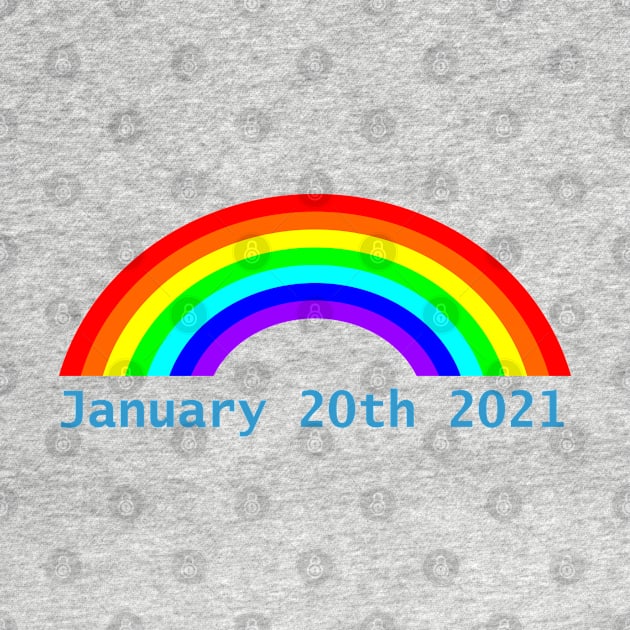 Rainbow Inauguration Day by ellenhenryart